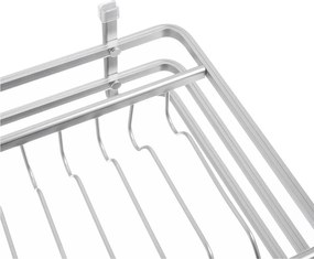 Черно-бял метална тавичка за оттичане 43x32 cm Deluxe – Orion