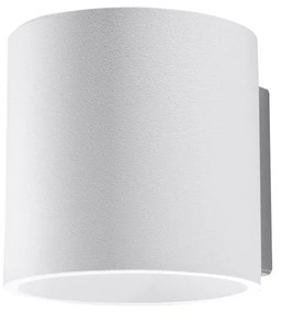 Бяла стенна лампа Roda - Sollux