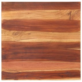 285984 vidaXL Плот за маса, акациево дърво масив, 15-16 мм, 70x70 cм