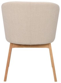 Бежови тапицирани трапезни столове в комплект 2 бр. Windham – Rowico