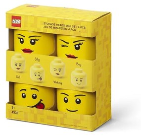 Пластмасови детски кутии за съхранение в комплект от 4 броя Multi-Pack - LEGO®