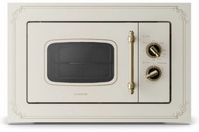 Klarstein Victoria 20 микровълнова печка за вграждане 20 л 800 W грил: 1000 W слонова кост