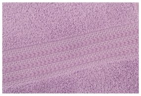 Лилава кърпа от чист памук , 50 x 90 cm - Foutastic