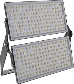 LED прожектор LED/500W/230V 4000K IP65 сив