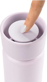 Светлорозова термочаша от неръждаема стомана 400 ml Singles – Zone