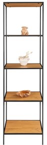 Етажерка за книги в дъбов декор в естествен цвят 51x170 cm Vita - House Nordic