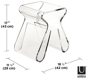 Пластмасова странична масичка 42x29 cm Magino – Umbra