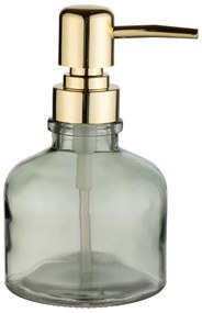 Стъклен диспенсер за сапун в цвят мента 200 ml Atessa – Wenko