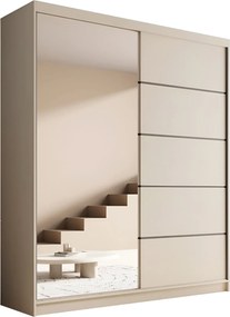 Плъзгащ се гардероб Shelvia 180-Кашмир