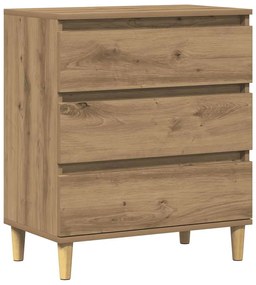 856481 vidaXL Сайдборд, дъб артизан, 60x35x70 см, инженерно дърво