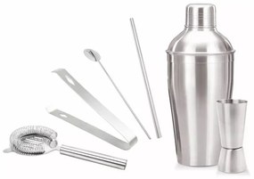 Комплект за коктейли Kinghoff KH 1392, 6 части, Инокс