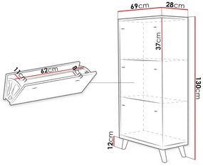 шкаф за обувки Falco II