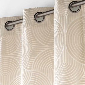 Бежово перде 135x260 cm Eva – douceur d'intérieur