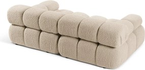 Бежов модулен диван от букле 188 cm Bellis – Micadoni Home