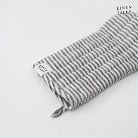 Ленена ръкавица за фурна Thin Black Stripes – Linen Tales