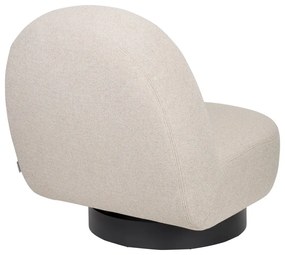 Бежово въртящо се кресло Eden – Zuiver