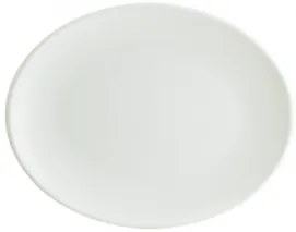 Bonna - Iris White - Овално плато 36x28cm (IRS WH MOV 36OV)