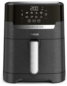 Tefal - Еър фрайър 4,2 l EASY FRY&amp;GRILL 2в1 1550W/230V черен