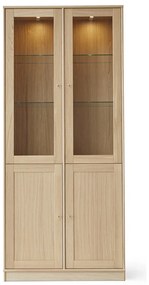 Витрина с осветление в дъбов декор 89x199 cm Mistral - Hammel Furniture