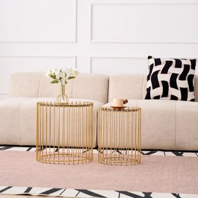 Кафе-масиs Temporal Lite-злато