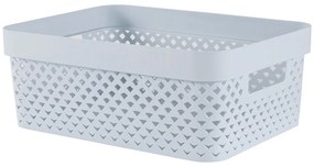 Светлосиня пластмасова кутия за съхранение 36x27x14 cm Pure – Curver