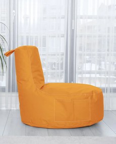 Градински пуф EVA Sport, цвят Оранжев