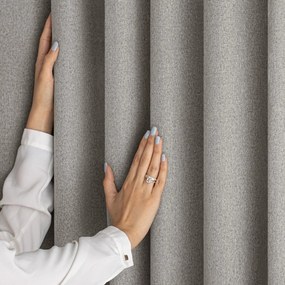 Кафяво-сиво затъмняващо перде 140x250 cm Corita – Restilo