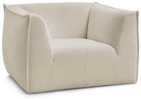 Бежово кресло от прежда с примки от букле Giorgia – Bobochic Paris