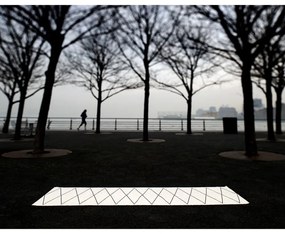 Черен килим за открито и закрито 70x100 cm Max Black – Pappelina