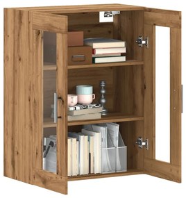 857333 vidaXL Сайдборд, дъб артизан, 69,5x34x90 см, инженерно дърво