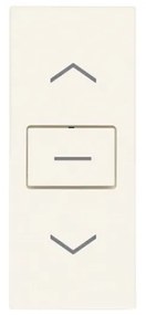 VIMAR 30060.B Ключ за щори Linea, 1P 10 AX 250 V~ 1M, White,