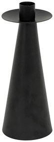 Свещник atmosphera Aut, Метал, Черен, 24 cm, 2 бр