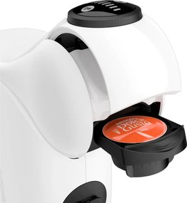 Еспресо машина Krups KP243110 NDG GENIO S WHITE, 1500W, 15 bar, 0.8 л, Работа с NESCAFÉ® Dolce Gusto® капсули, LED, XL функция, Бял