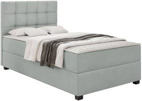 Тапицирано легло Lind-Сиво-90 x 200