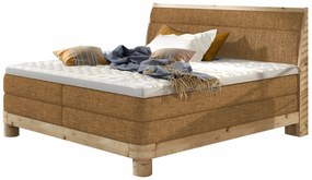 Тапицирано легло Verion с матрак и топ-Moustardi-140 x 200