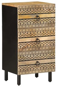 4018651 vidaXL Бюфет 40x33,5x75 см грубо мангово дърво масив