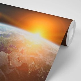 Фототапет – Изглед на планета от космоса