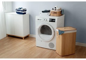 Бамбуков кош за пране в естествен цвят 78 л Bamboo – Compactor