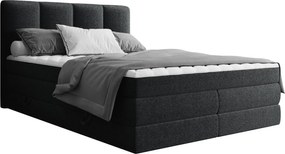 Тапицирано легло Point-Черно-140 x 200