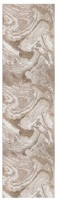 Бежова пътека 80x300 cm Marbled – Flair Rugs