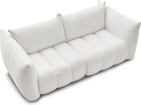 Бял диван от прежда с примки от букле 234 cm Azra – Bobochic Paris
