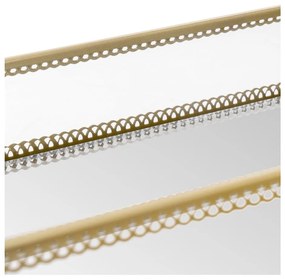 Метални декоративни подноси 2 бр. 14x24 cm – Casa Selección