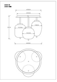 ПЛАФОНИЕРА 3X40W E14