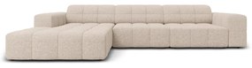 Бежов ъглов диван (ляв ъгъл) Chicago - Cosmopolitan Design