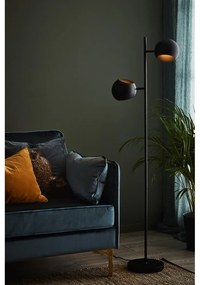 Черна подова лампа Edgar - Markslöjd