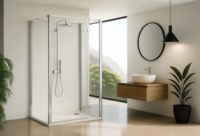 Душ кабина Rea Atlas 120x90 Chrome