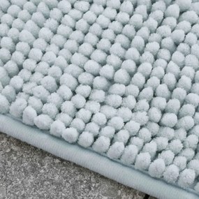 Синя постелка за баня 80x50 cm Bobble - Catherine Lansfield