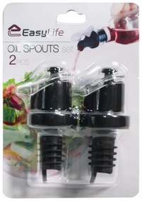 Horecano - Пластмасови резервни накрайници за бутилки за олио/оцет 2бр Easy Life (320BC2)