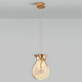 Висяща таванна лампа LHJ107-1CP light rose gold