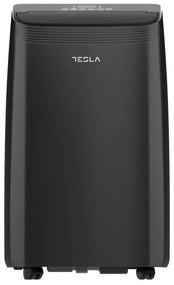Мобилен климатик Tesla TTMYB-12CHW, 12000 BTU, Клас А, Wi-Fi, I sleep, 3 скорости, LED дисплей, Дистанционно, Черен